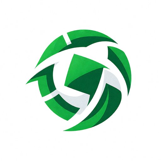 360直播吧品牌Logo，橙色背景的圆形图标设计